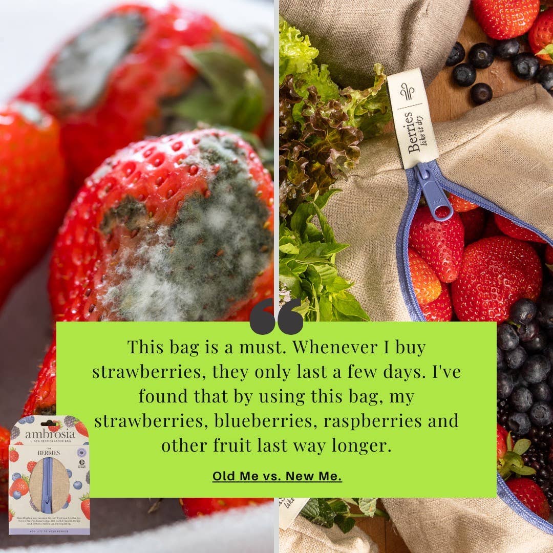 Ambrosia Bag - Ambrosia Linen Refrigerator Bag Complete Set