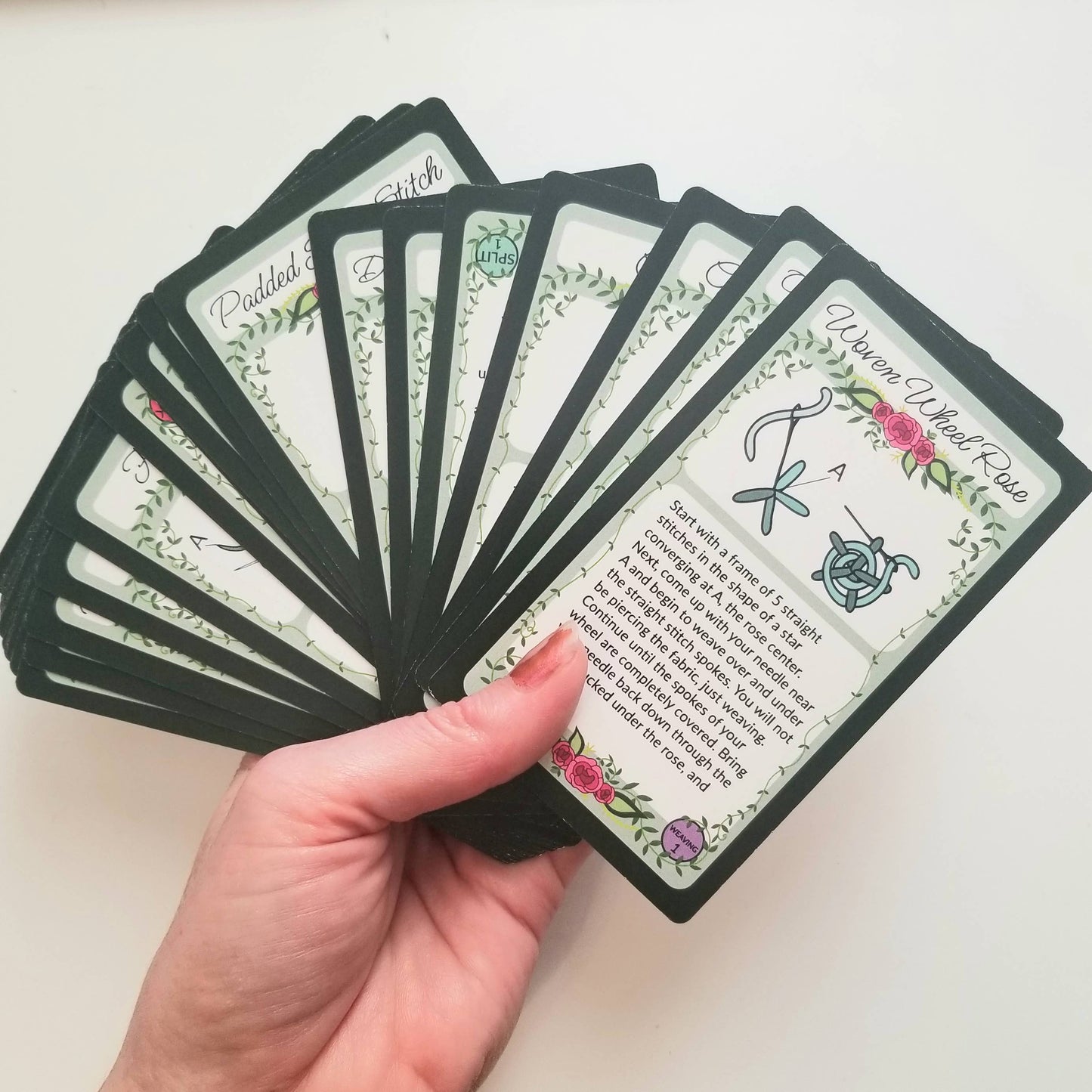 Hand Embroidery Companion Cards - Jessica Long Embroidery
