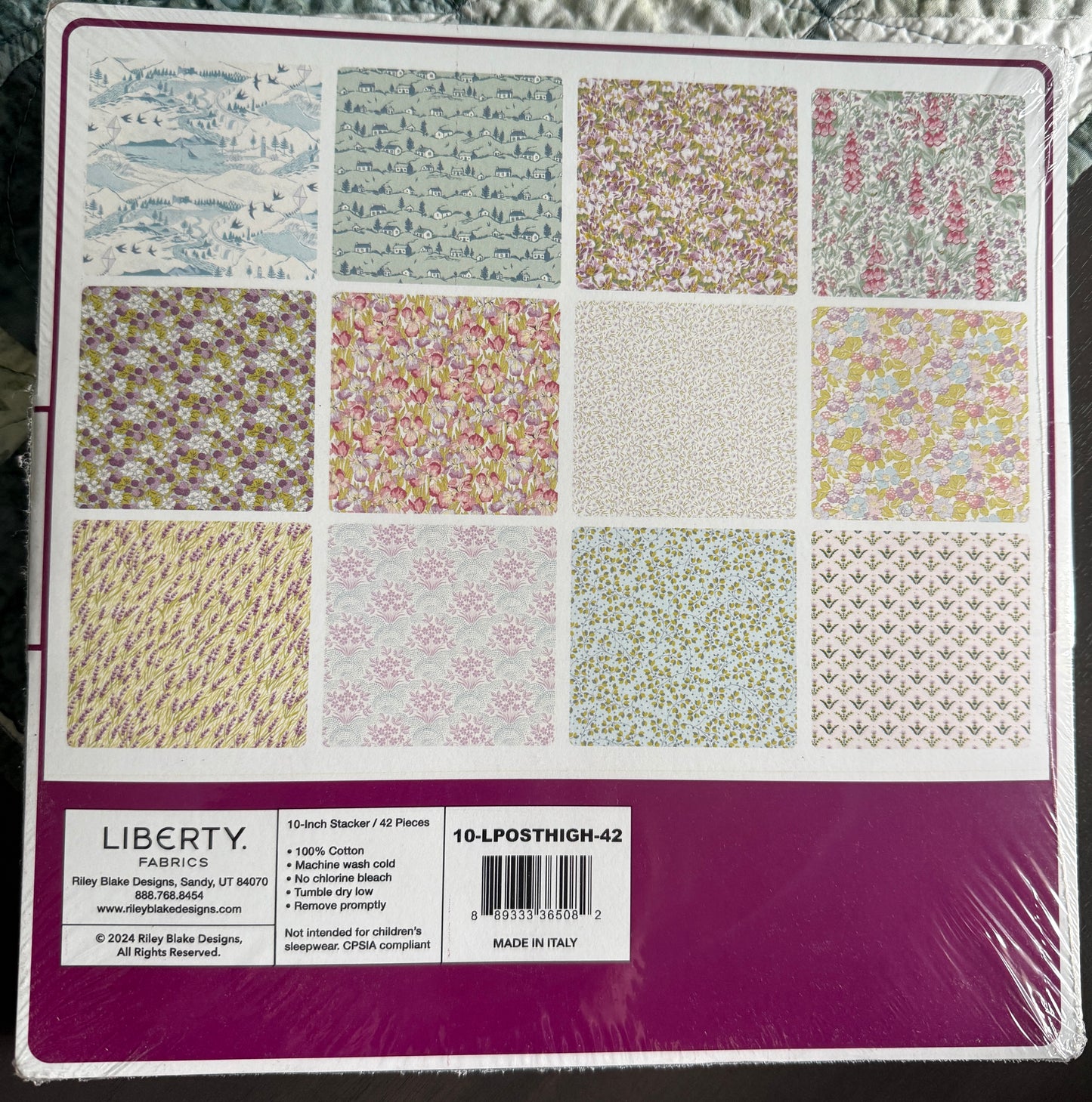 Postcard from the Highlands 10" Stacker 10-LPOSTHIGH-42 Liberty Fabrics