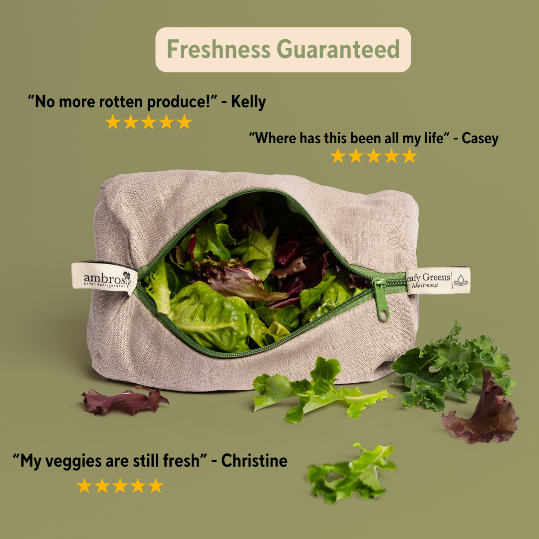Ambrosia Bag - Ambrosia Linen Refrigerator Bag Complete Set