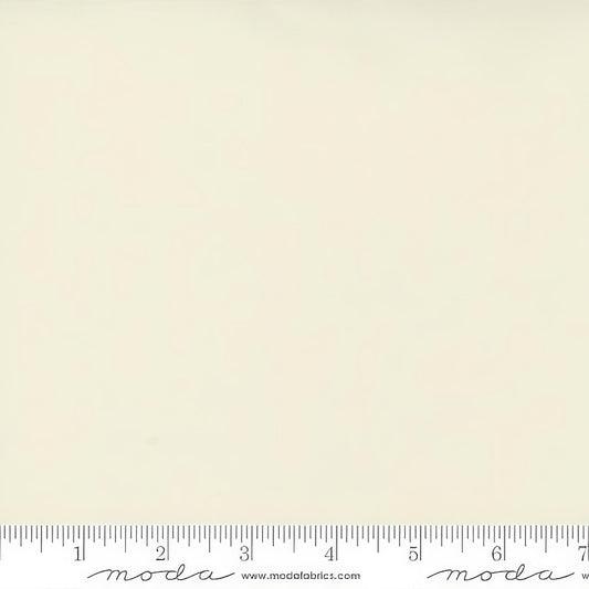 Moda Bella Solids SNOW 9900 11, 100% cotton fabric, 44-45 inches wide, natural color; perfect for quilting and sewing projects
